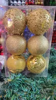 Classic Christmas Balls - 6 Pieces - 5