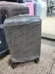Good Partner Grey/Black Rubber-Plastic Travel Suitcase - 2