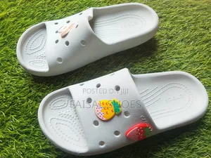 Unisex Grey Crocs - Size 36