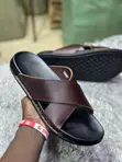 Ecco Men's Multicolor Leather Sandals - 2