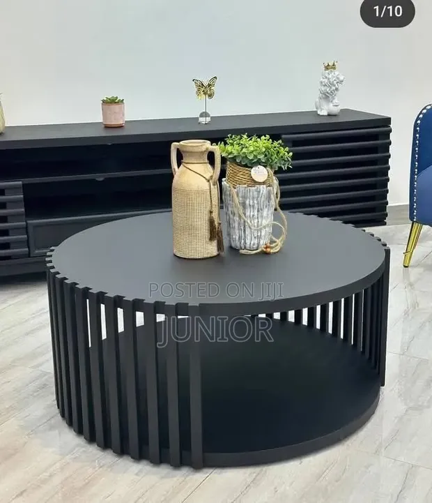 Black Luxury Center Table - 1
