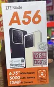 New ZTE Blade A56 128GB Black - 2