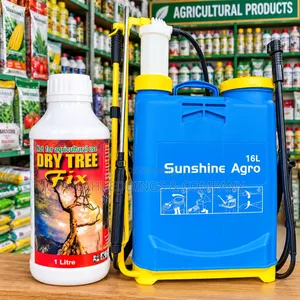 DRY TREE Fix 1L & Sunshine Agro 16L Knapsack Sprayer Combo