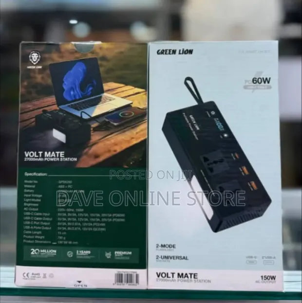 Green Lion Volt Mate 27000mAh Power Station - 1