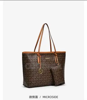 Michael Kors Monogram Tote Bag - Brown