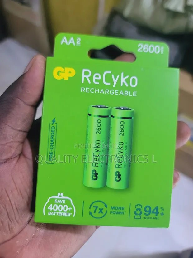 GP ReCyKo AA Rechargeable Batteries - 1