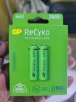 GP ReCyKo AA Rechargeable Batteries - 2