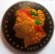 1901 USA Morgan Antique Collectible Coin - 4