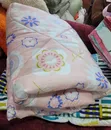 Calming Comfort Pink Floral 4-Piece Duvet Set (5x6 Bed) - 1