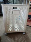 Perforated Plastic Foldable Laundry Basket - 1