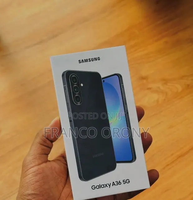 New Samsung Galaxy A36 256GB Black - 1
