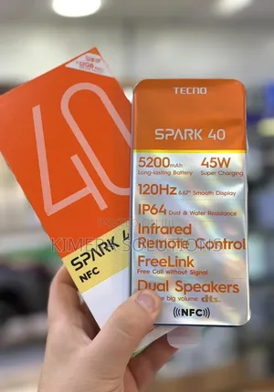 New Tecno Spark 40 256GB Gray