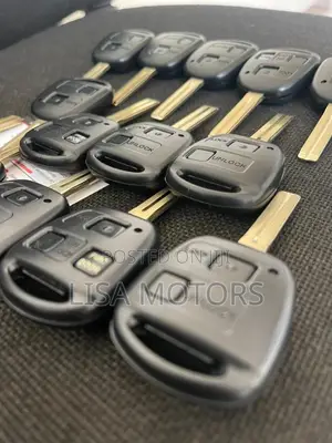 Toyota Harrier Complete Keys and Housings