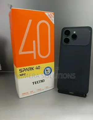 New Tecno Spark 40 256GB Black