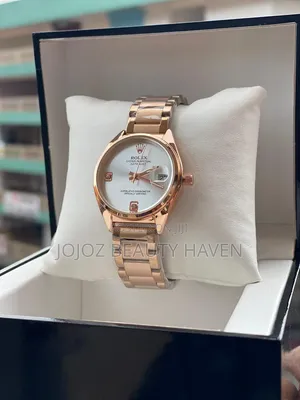Rolex Oyster Perpetual Datejust Rose Gold Tone Watch