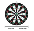 12-Inch Classic Dart Board Game Set - 3