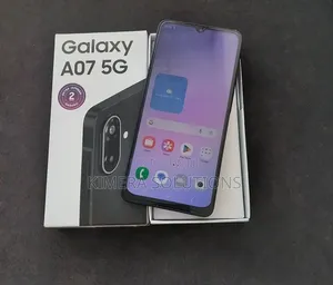 New Samsung Galaxy A07 5G 128GB Black