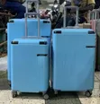 Ribbed 3-Piece Plastic Hardside Luggage Set - 2
