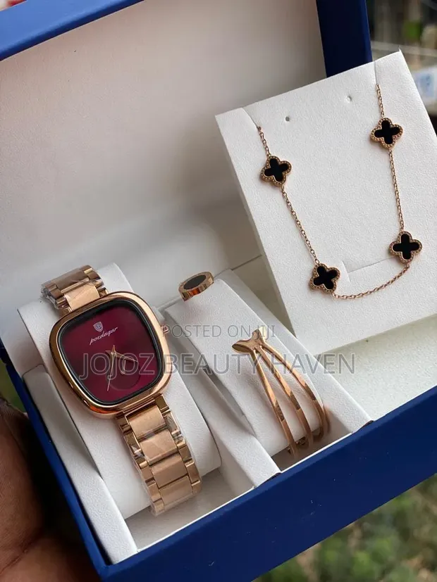 Hannah Martin Women's Watch and Jewelry Gift Set - 1