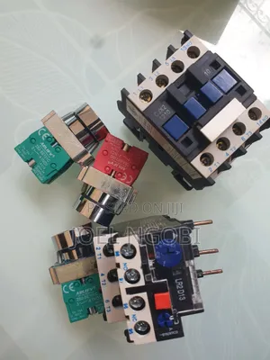 Contactor, Timer, and Start/Stop Push Button Set