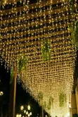 String Waterfall Lights - 3m x 0.2m Outdoor Curtain Lights - 1