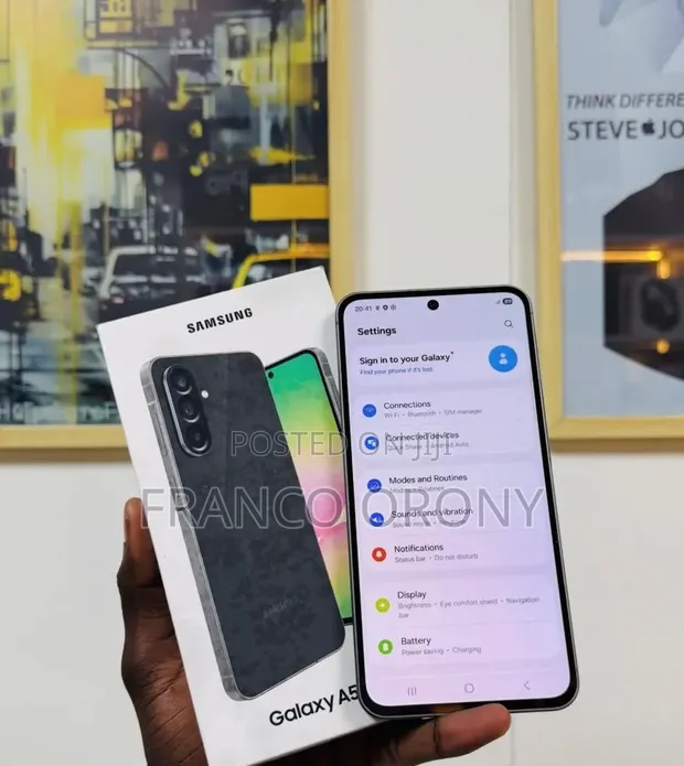 New Samsung Galaxy A56 256GB Black - 1