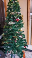 10ft Decorated Green Christmas Tree with Lights - 2