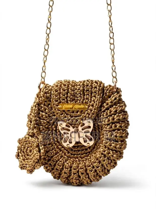 KUZAJ Hand Crafted Gold Halo Bags - 1