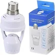 PIR Sensor Lamp Holder Socket - Automatic Light Fixture - 3