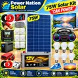 75W Clean Energy Solar System Full Kit - 1
