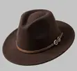 Cowboy Fedora Hat - 4