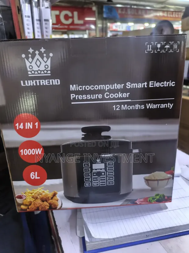 Luxtrend 14-in-1 Smart Electric Pressure Cooker 6L - 1