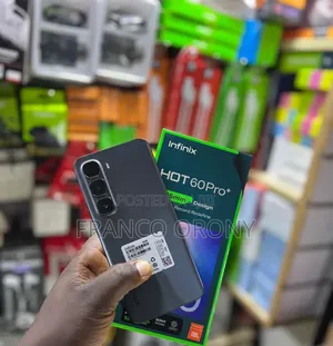 New Infinix Hot 60 Pro+ 256GB Black
