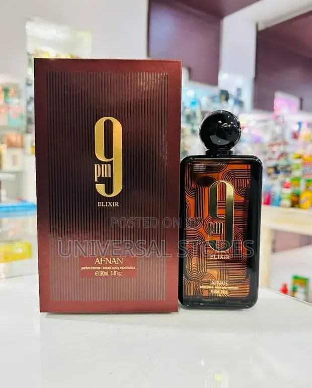 Afnan 9 PM Elixir Unisex Extrait De Parfum 100ml - 1
