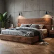 Flat Bed Frame - Any Colour/Size - 4