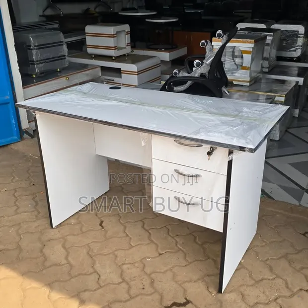 Brand New Office Desk with Drawers / Modern Work Table - 1