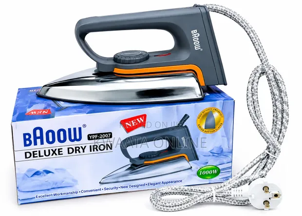 Baoow Deluxe 1000W Electric Dry Iron YPF-2007 - 1