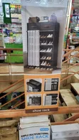 6-Tier Dustproof Shoe Rack with Drawers & Curtain - 4