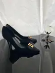 Dolce & Gabbana Black Kitten Heels - Size 37 - 2
