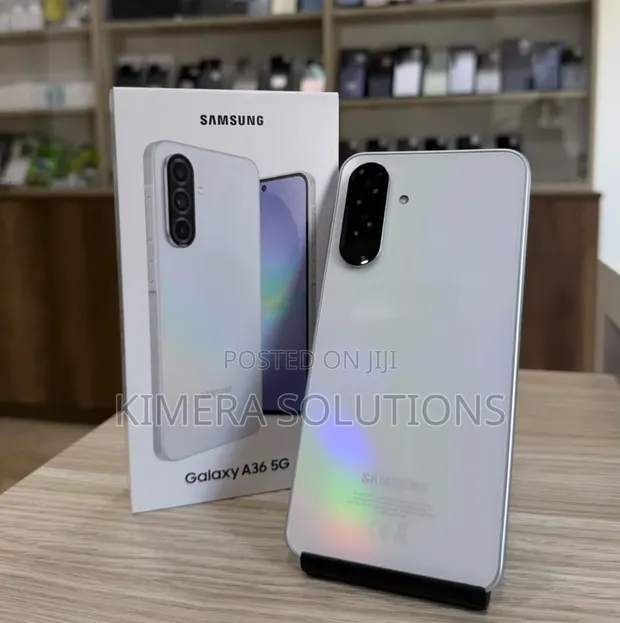 New Samsung Galaxy A36 256GB White - 1
