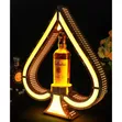 Luxury LED Light Wine Bottle Holder Display Stand - 3