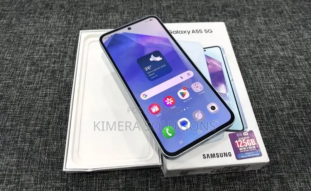 New Samsung Galaxy A55 256GB White - 1