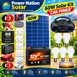 60W Massive Clean Energy Solar System Full Kit - 1