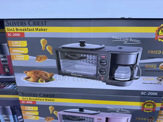 Silvercrest 3-in-1 Breakfast Maker - 1