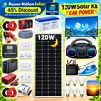 120W Massive Clean Energy Solar System Full Kit - 1