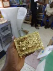 Decorative Gold-Toned Filigree Metal Napkin Holder - 3
