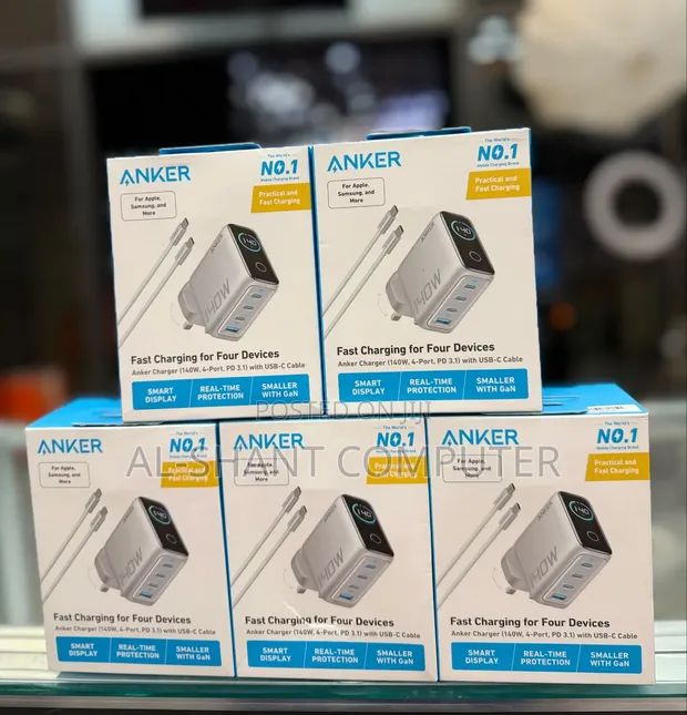 Anker 140W GaN Charger Fast Charging Adapter - 1