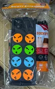 Black Safety Extension Socket - 2