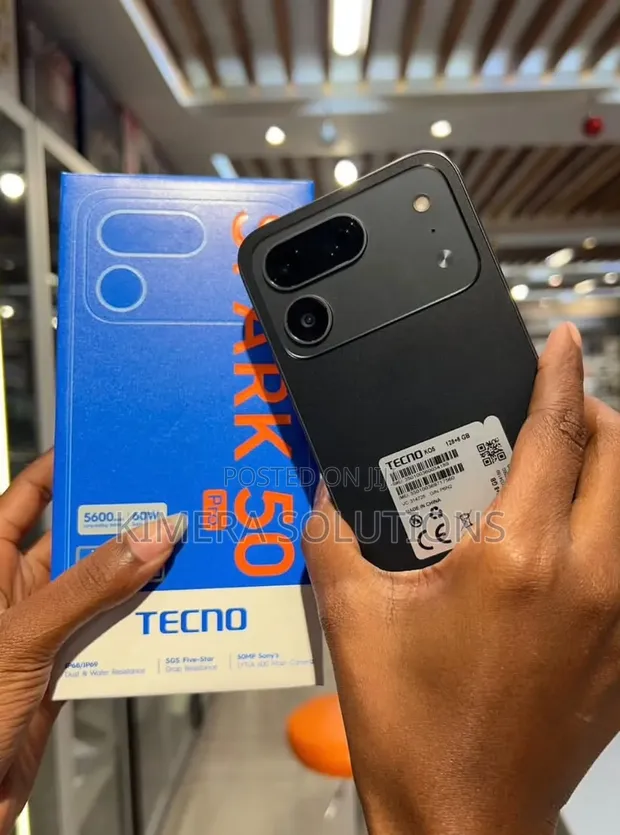 New Tecno Spark 50 Pro 256GB Black - 1