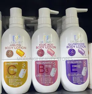 Dr. Davey Kojic & Alpha Arbutin Body Lotions